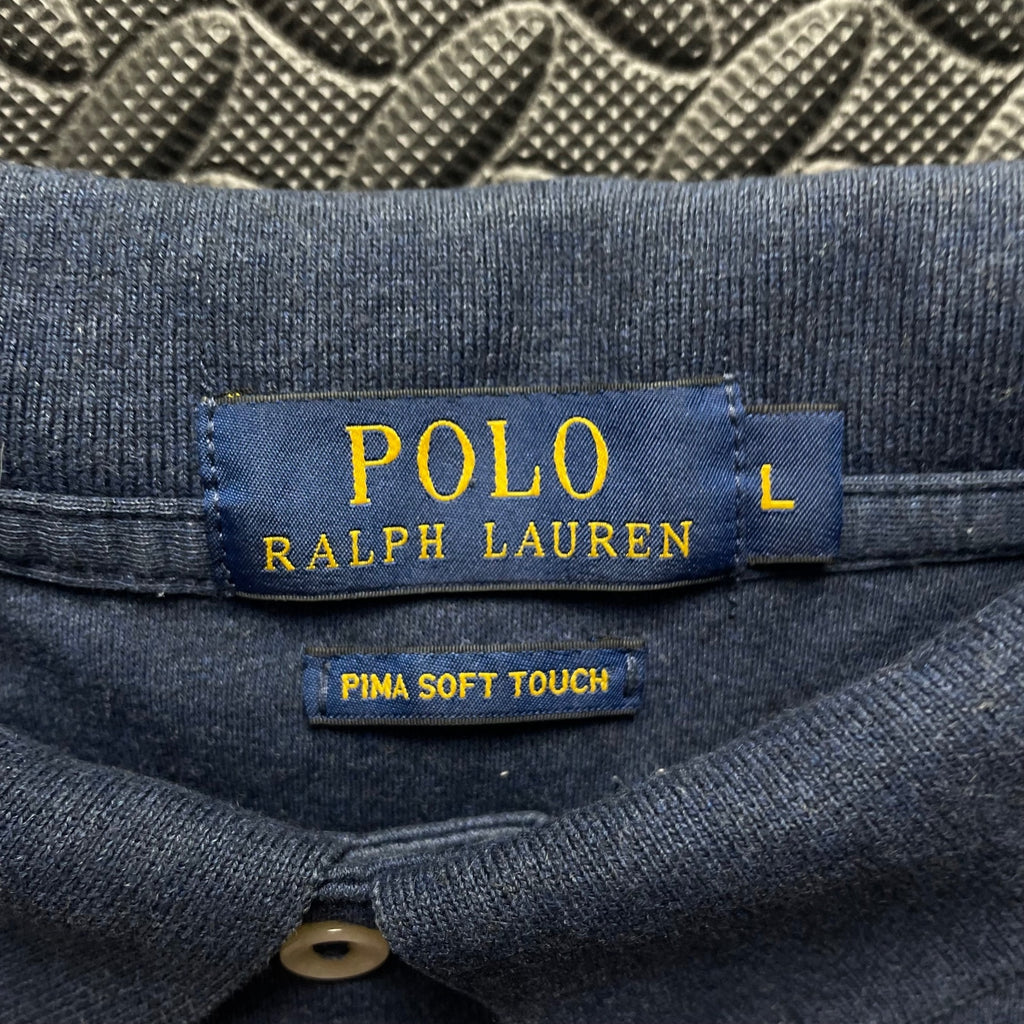 Ralph Lauren Navy Polo Shirt | Men’s Classic Fit L / 3424