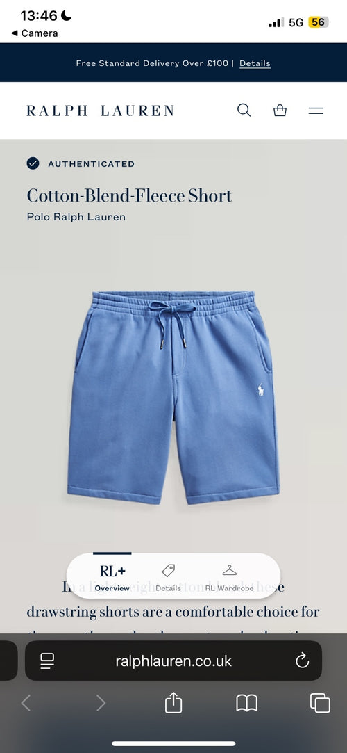 Ralph Lauren Blue / Turquoise Shorts | Men’s M | Jogger
