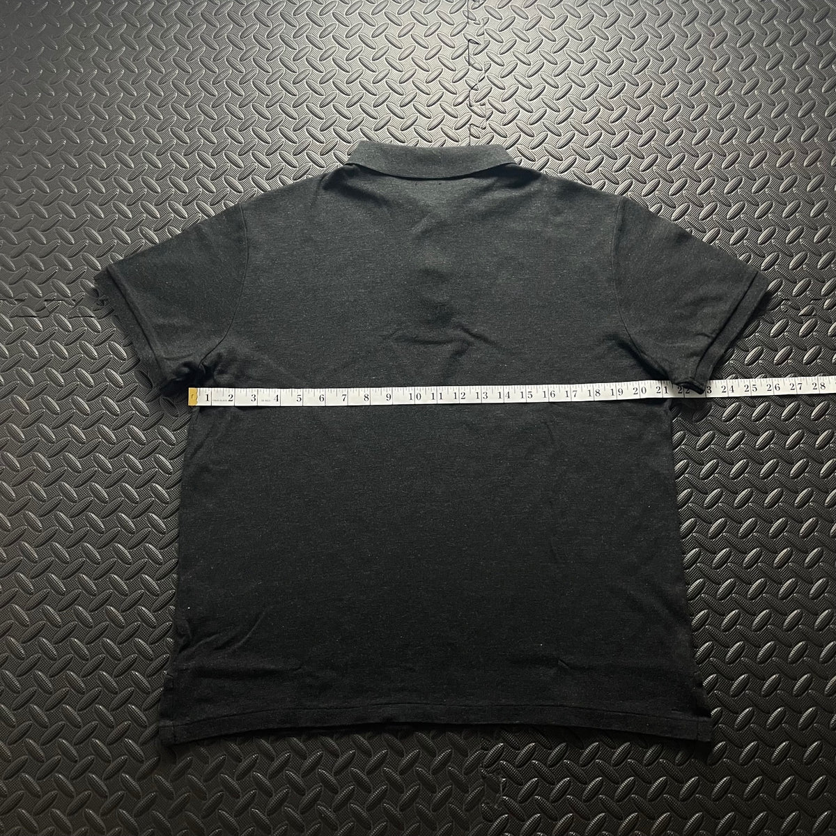 Ralph Lauren Charcoal Black Polo Shirt | Men’s Custom Slim Fit L / 3609