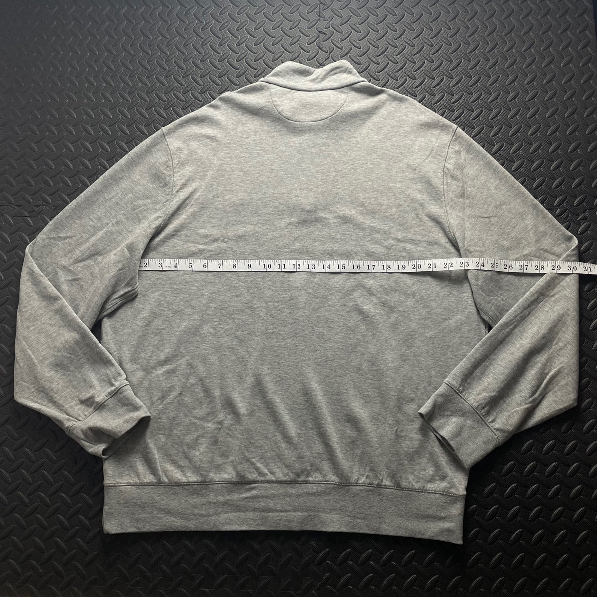 Ralph Lauren Grey 1/4 Zip Jumper | Mens Classic Fit XL / 3787
