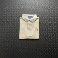 Ralph Lauren Cream Polo Shirt | Men’s Slim Fit M / 3412