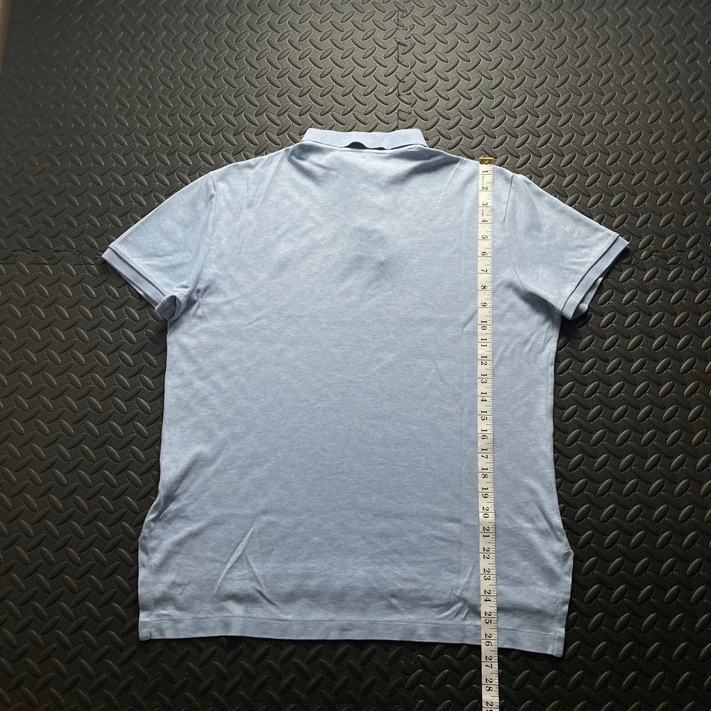 Ralph Lauren Light Blue Polo Shirt | Men’s Classic Fit M / 3605