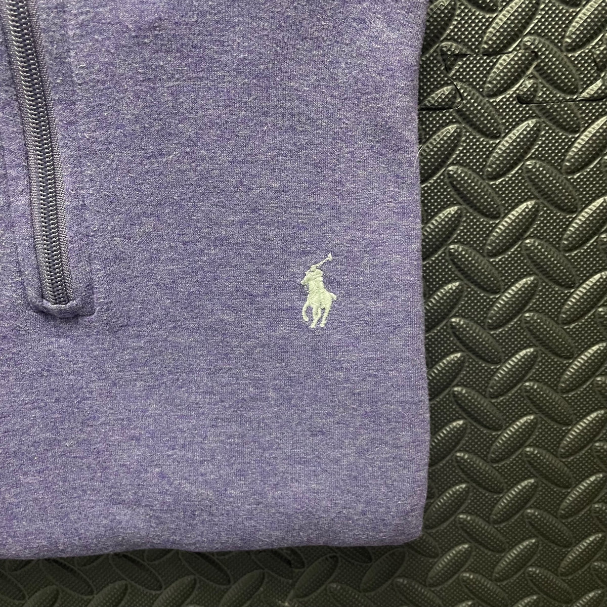 Ralph Lauren Lilac Purple 1/4 Zip Jumper | Men’s Classic Fit S / 3771