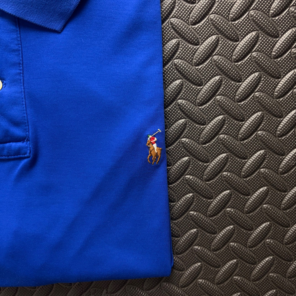 Ralph Lauren Blue Polo Shirt | Men’s Classic Fit L / 3851