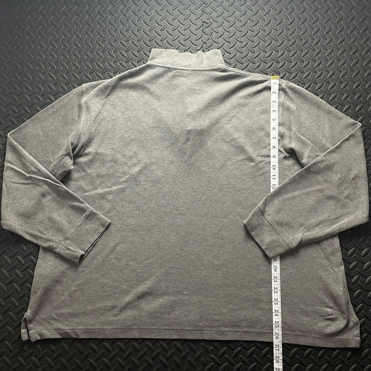 Ralph Lauren Grey 1/4 Zip Jumper | Mens Classic Fit XL / 3737