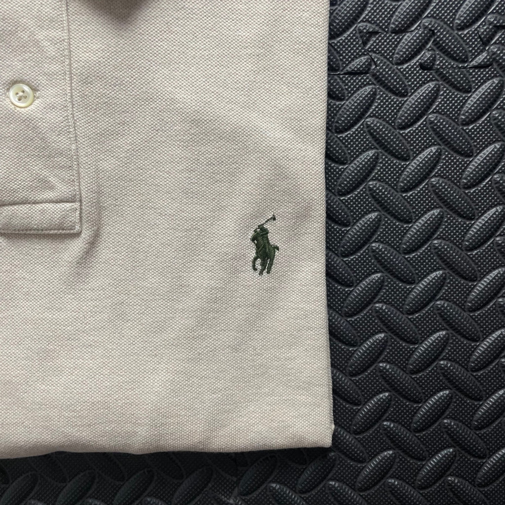 Ralph Lauren Beige Polo Shirt | Men’s Classic Fit XL / 3660