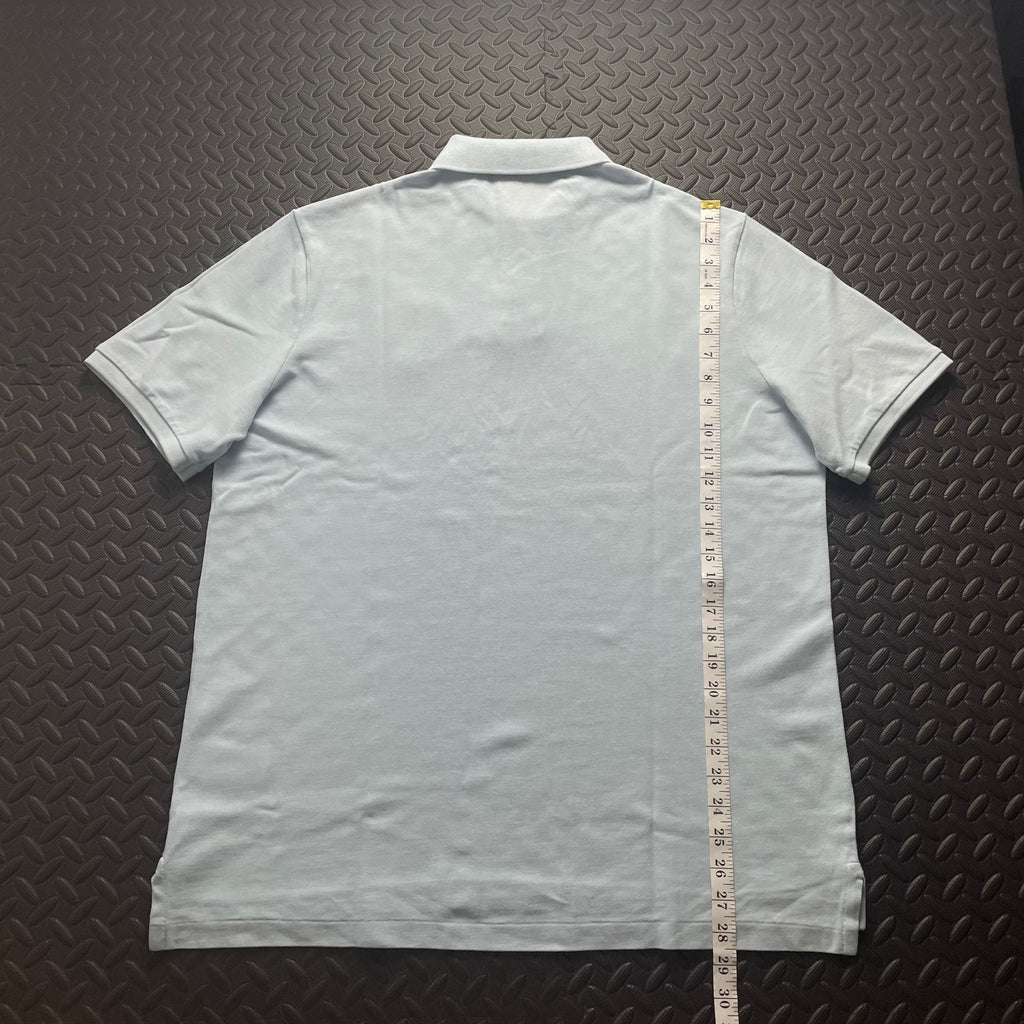 Ralph Lauren Light Blue Polo Shirt | Men’s Classic Fit L | Polo Bear / 3397