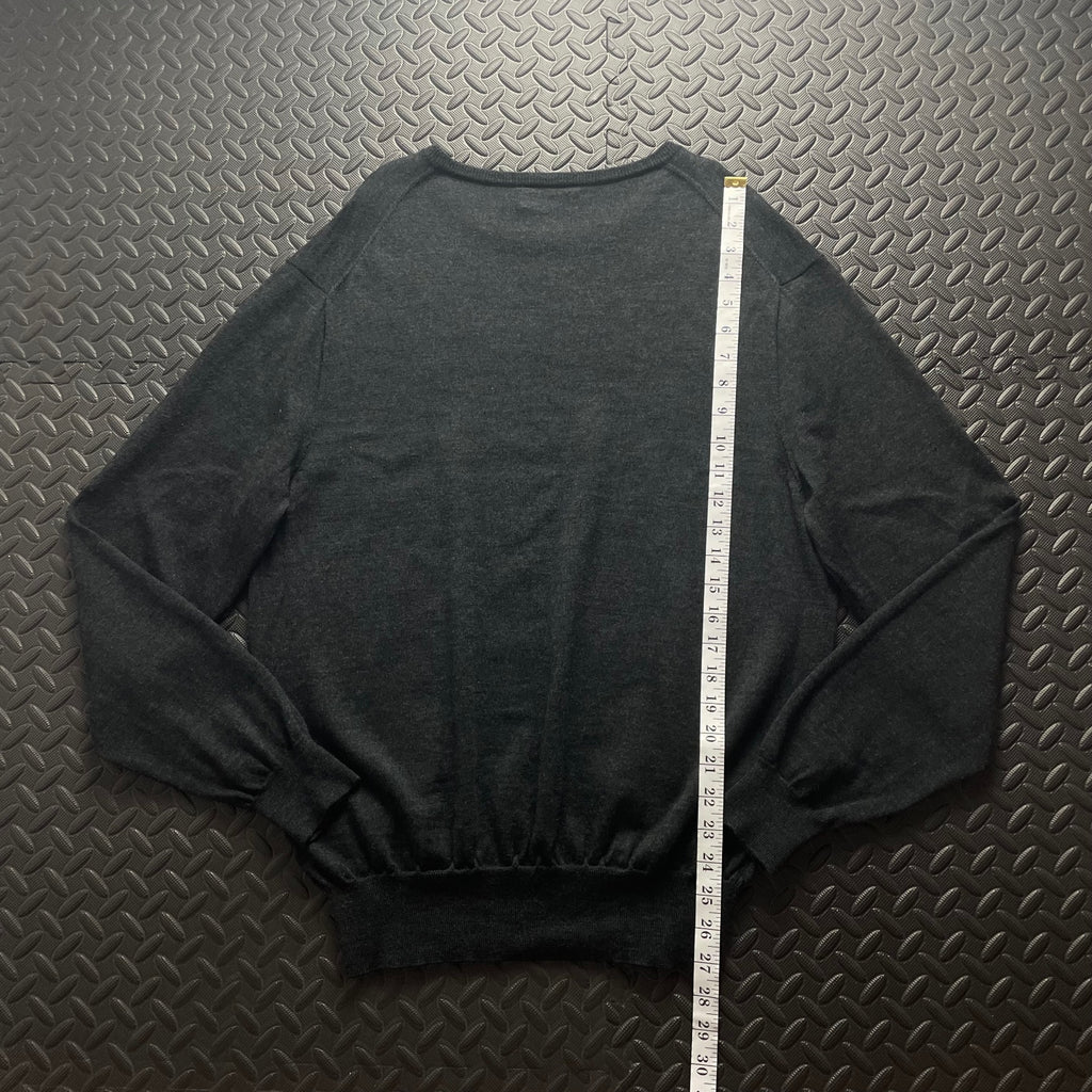 Ralph Lauren Grey Crewneck Jumper | Men’s Classic Fit L / 3777