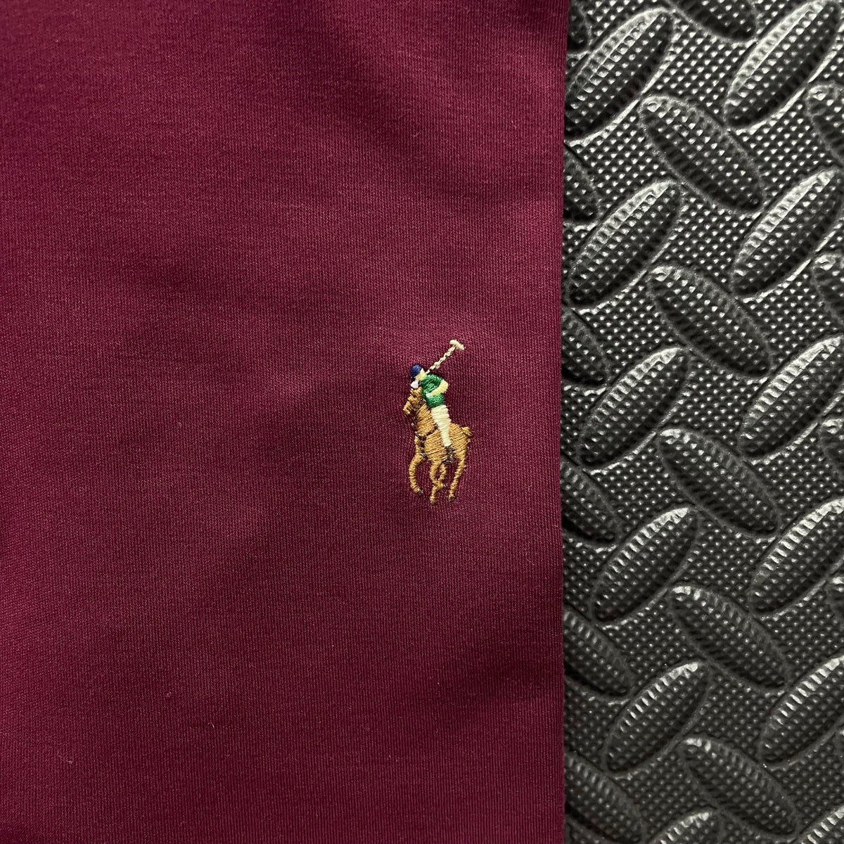 Ralph Lauren Burgundy Polo Shirt | Men’s Slim Fit L / 3474