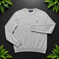 Ralph Lauren Grey Crewneck Jumper | Men’s Classic Fit L / 3685