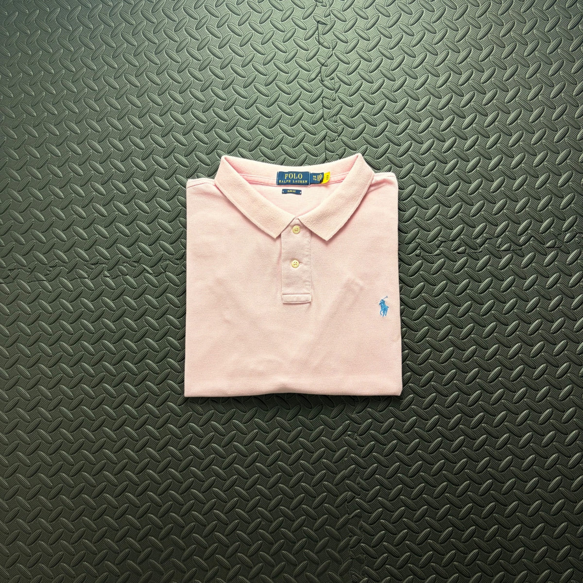 Ralph Lauren Pink Polo Shirt | Men’s Slim Fit XXL / 3858