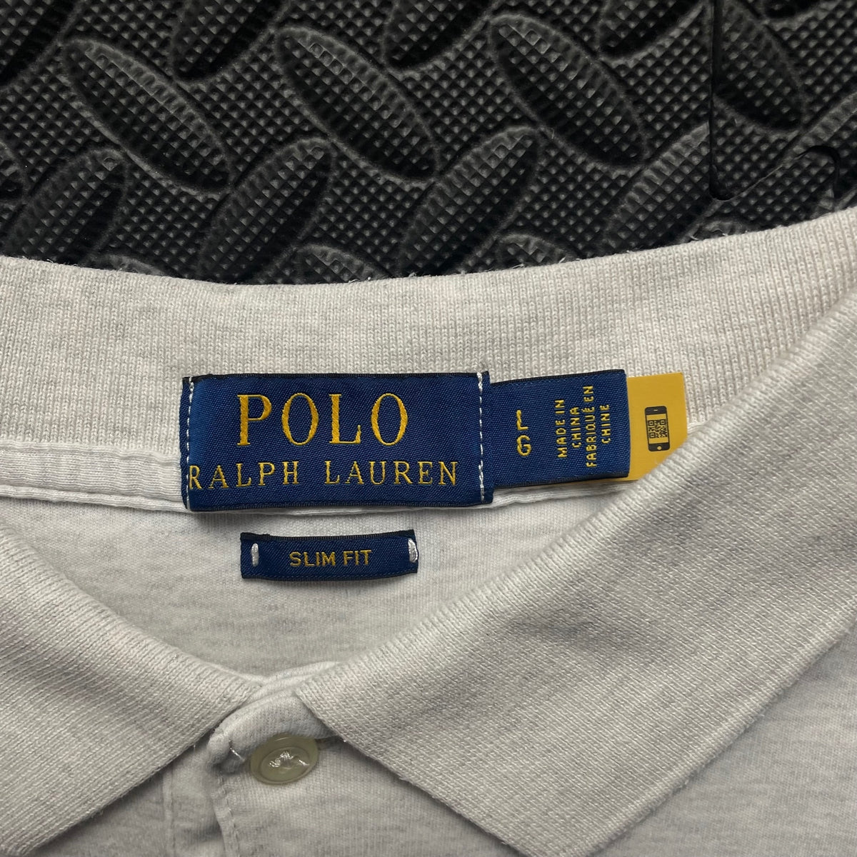 Ralph Lauren Cream Polo Shirt | Men’s Slim Fit L / 3601