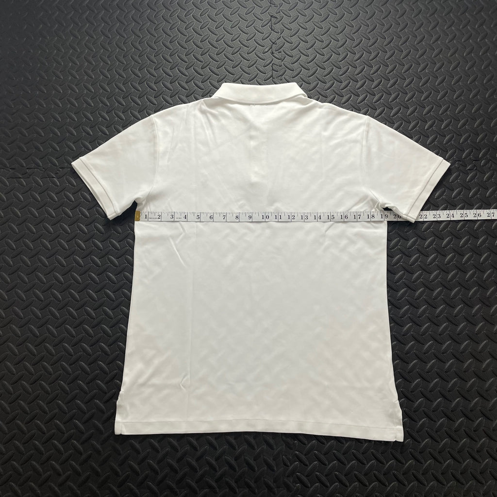 Ralph Lauren White Polo Shirt | Men’s Slim Fit M / 3710