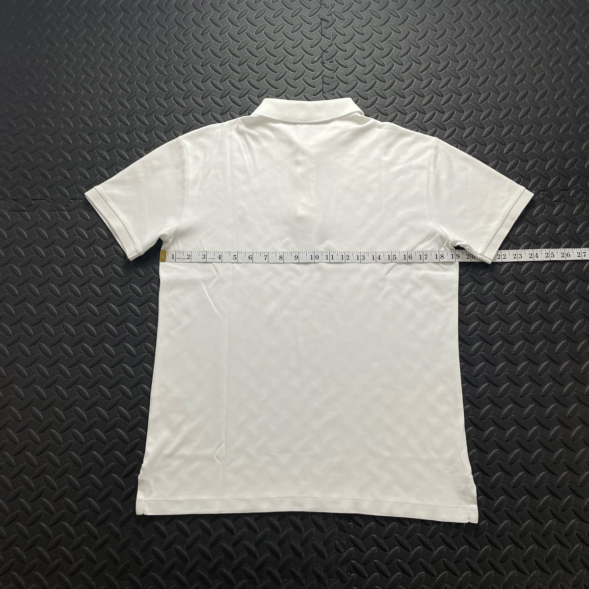 Ralph Lauren White Polo Shirt | Men’s Slim Fit M / 3710