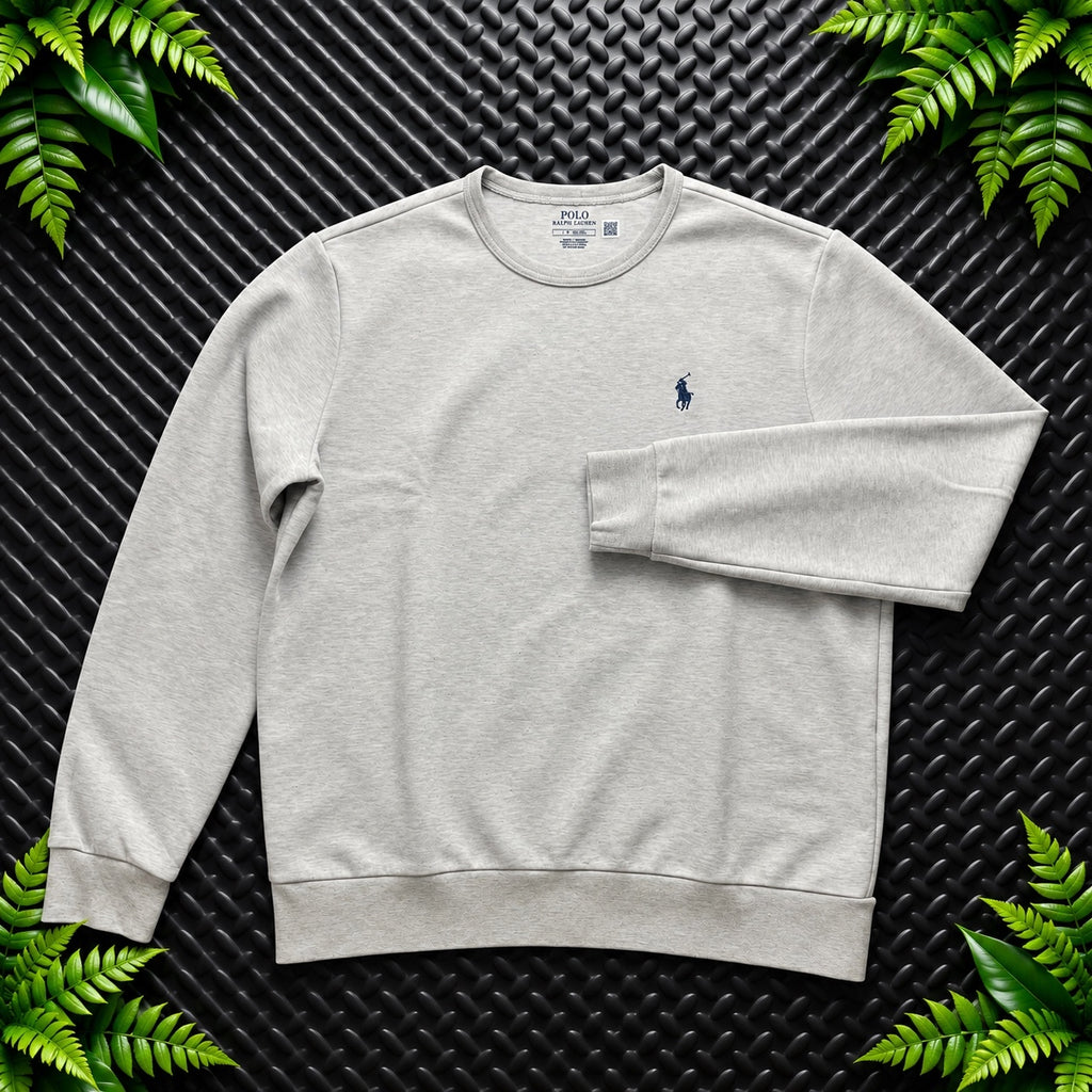 Ralph Lauren Grey Crewneck Sweatshirt | Men’s Classic Fit L / 3681
