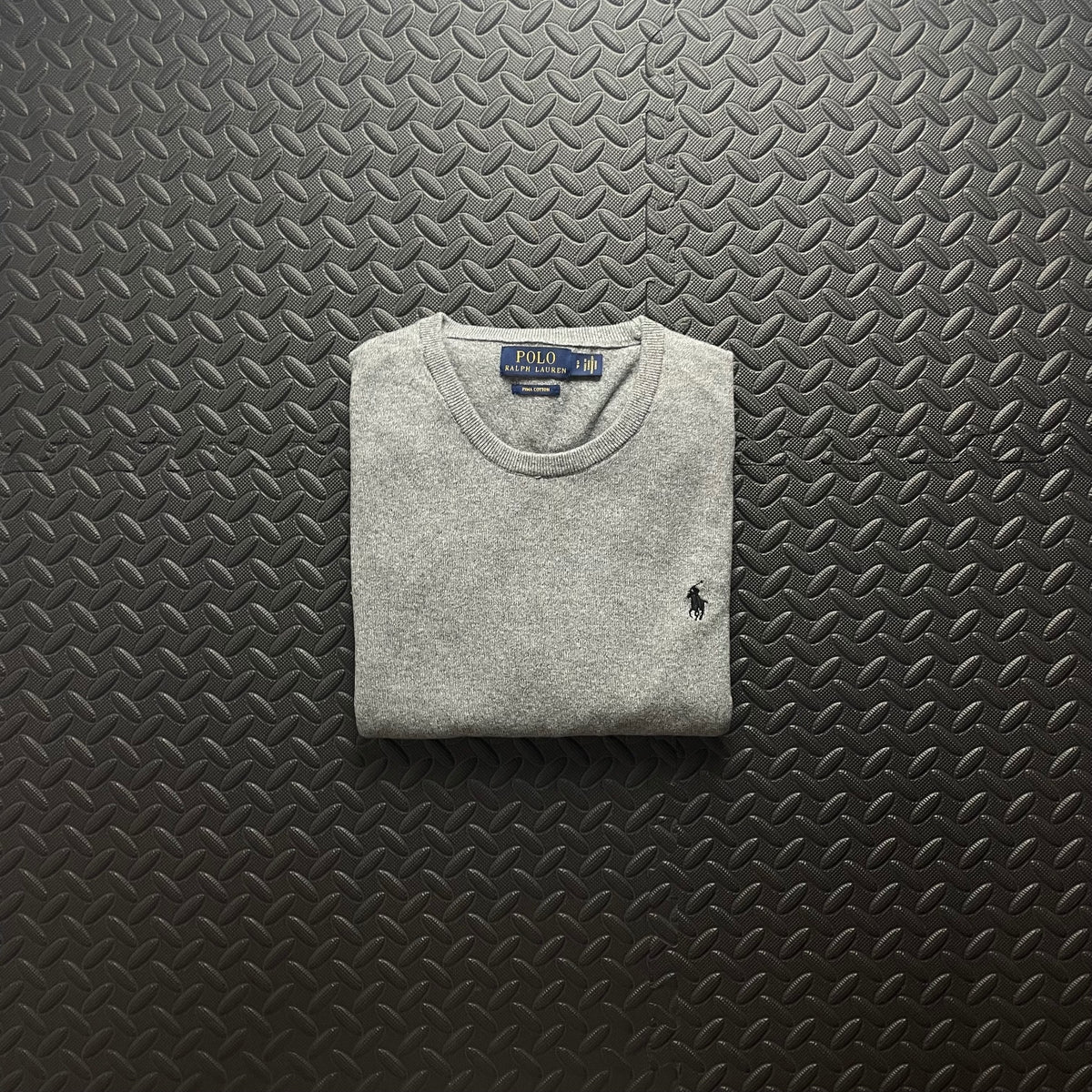 Ralph Lauren Grey Crewneck Jumper | Men’s Classic Fit S / 3684