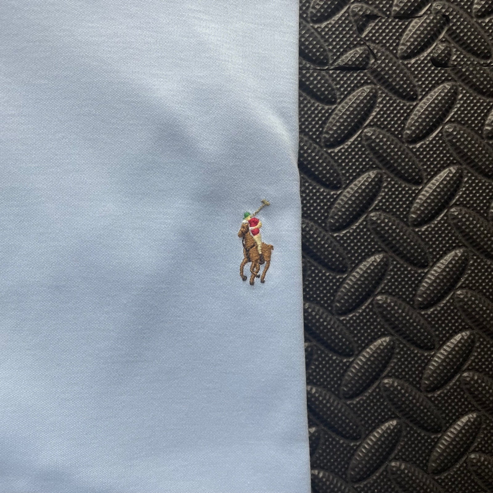 Ralph Lauren Light Blue Polo Shirt | Men’s Slim Fit L / 3398