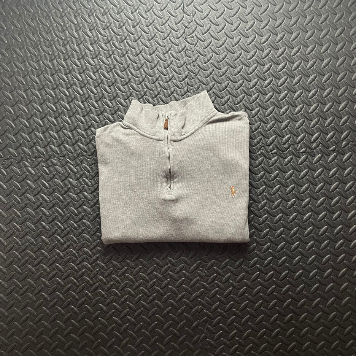 Ralph Lauren Grey 1/4 Zip Jumper | Mens Classic Fit XL / 3737