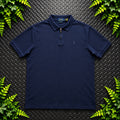 Ralph Lauren Navy 1/4 Zip Polo Shirt | Men’s Custom Slim Fit XL / 3797
