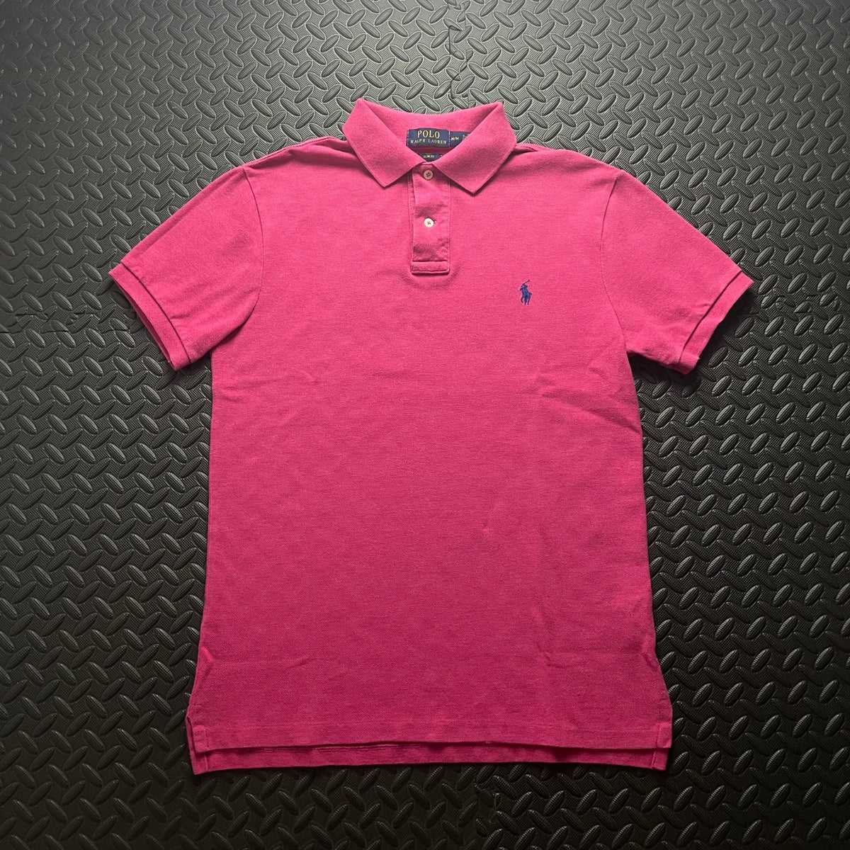 Ralph Lauren Pink Polo Shirt | Men’s Slim Fit M