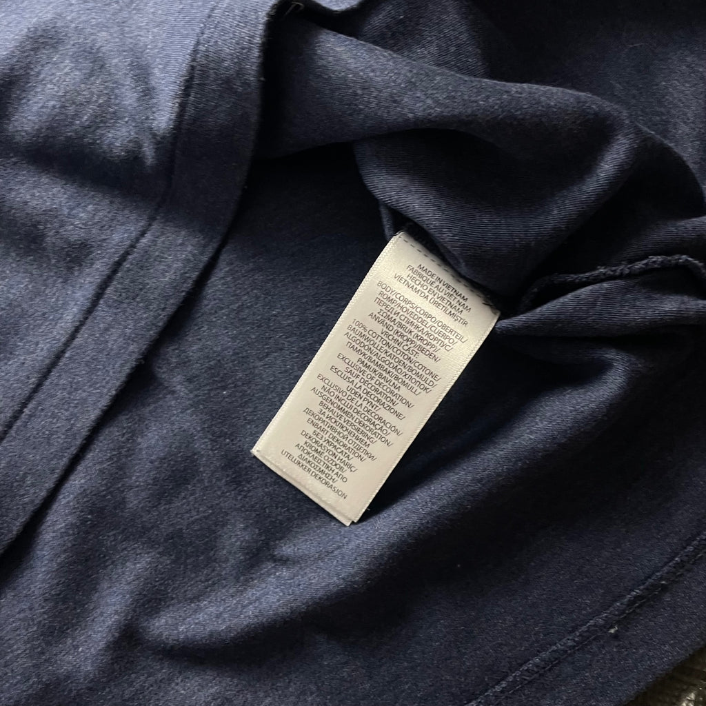 Ralph Lauren Navy Polo Shirt | Men’s Slim Fit XL / 3635