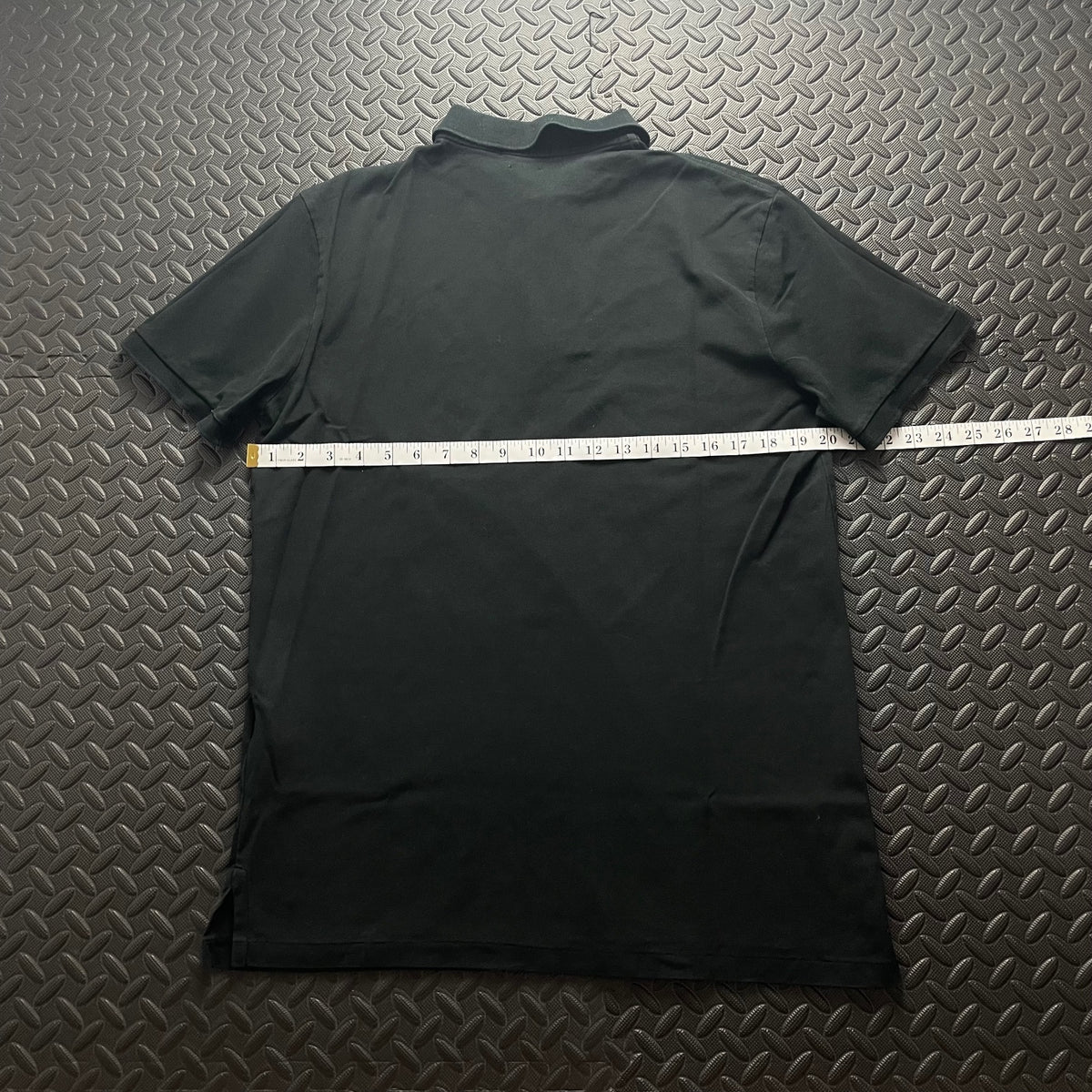 Ralph Lauren Black 1/4 Zip Polo Shirt | Men’s Slim Fit L / 3751