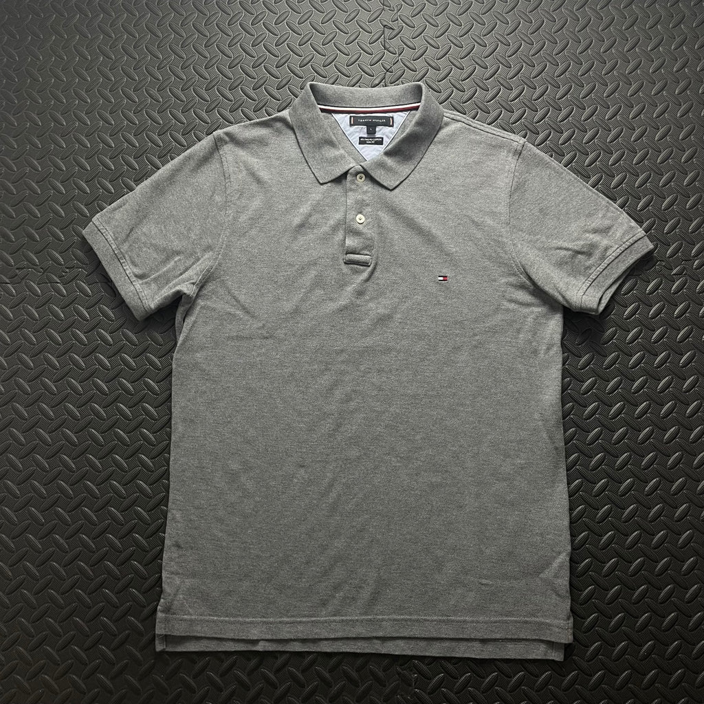 Tommy Hilfiger Grey Polo Shirt | Men’s L / 3430