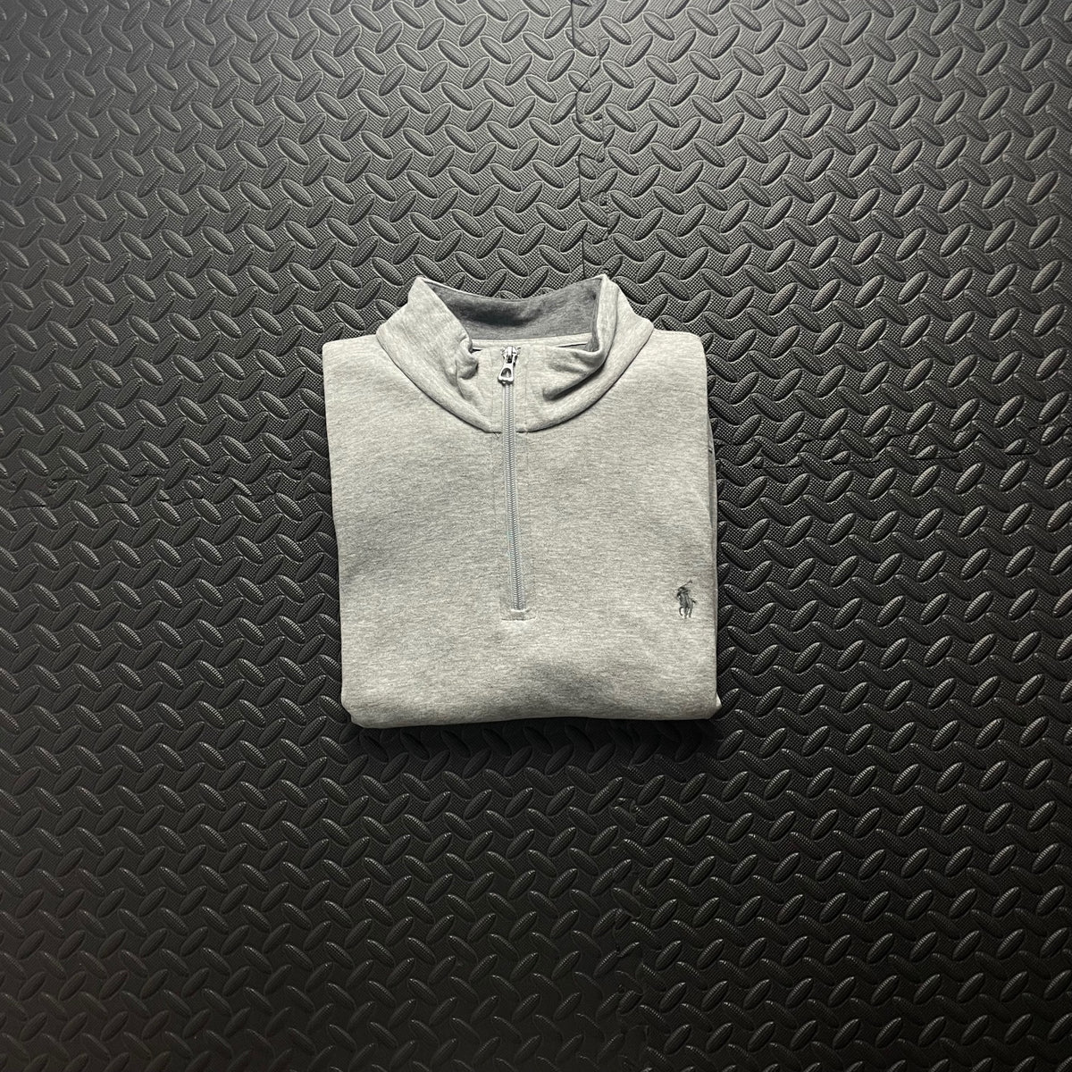 Ralph Lauren Grey 1/4 Zip Jumper | Mens Classic Fit XL / 3787