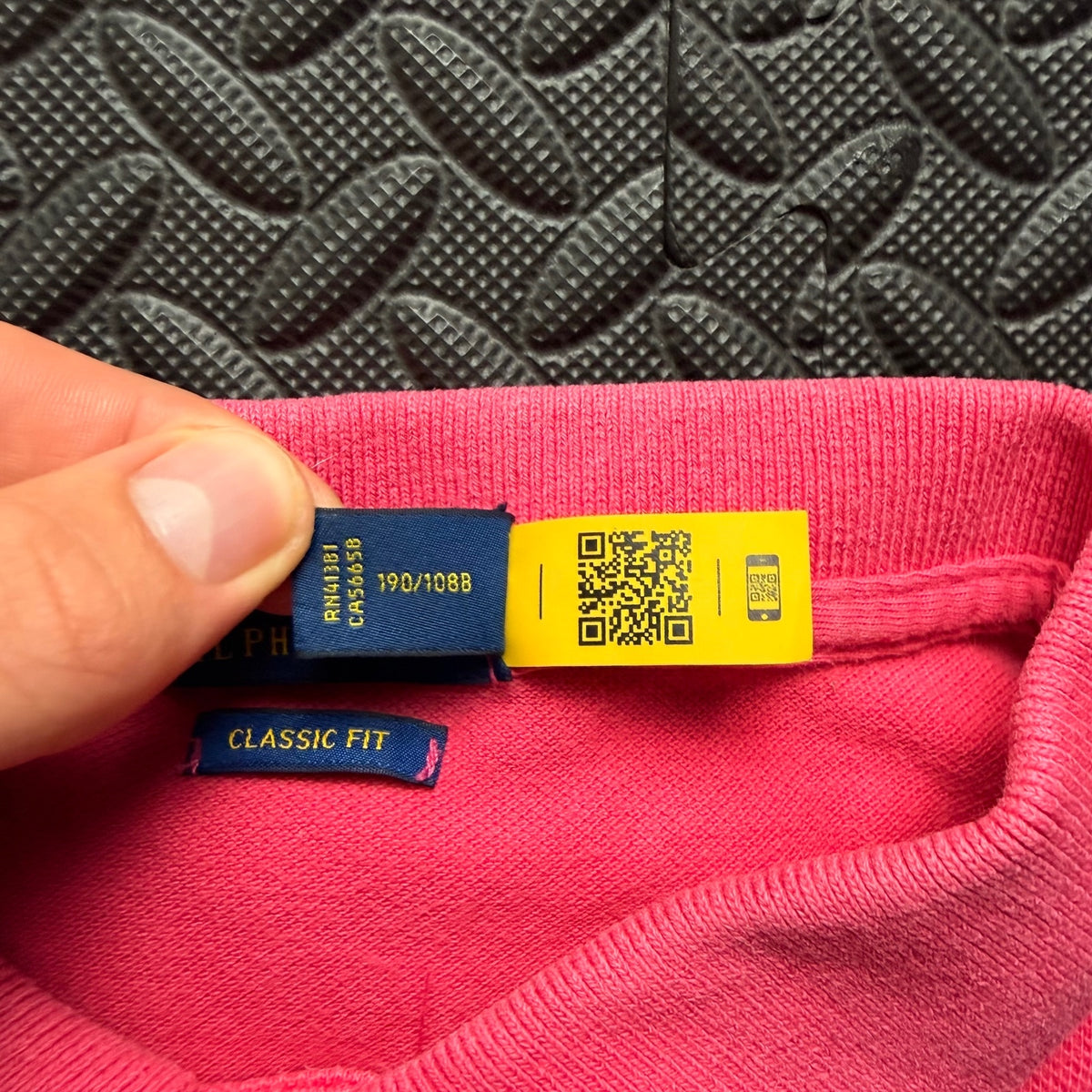 Ralph Lauren Pink Polo Shirt | Men’s Classic Fit XXL / 3866