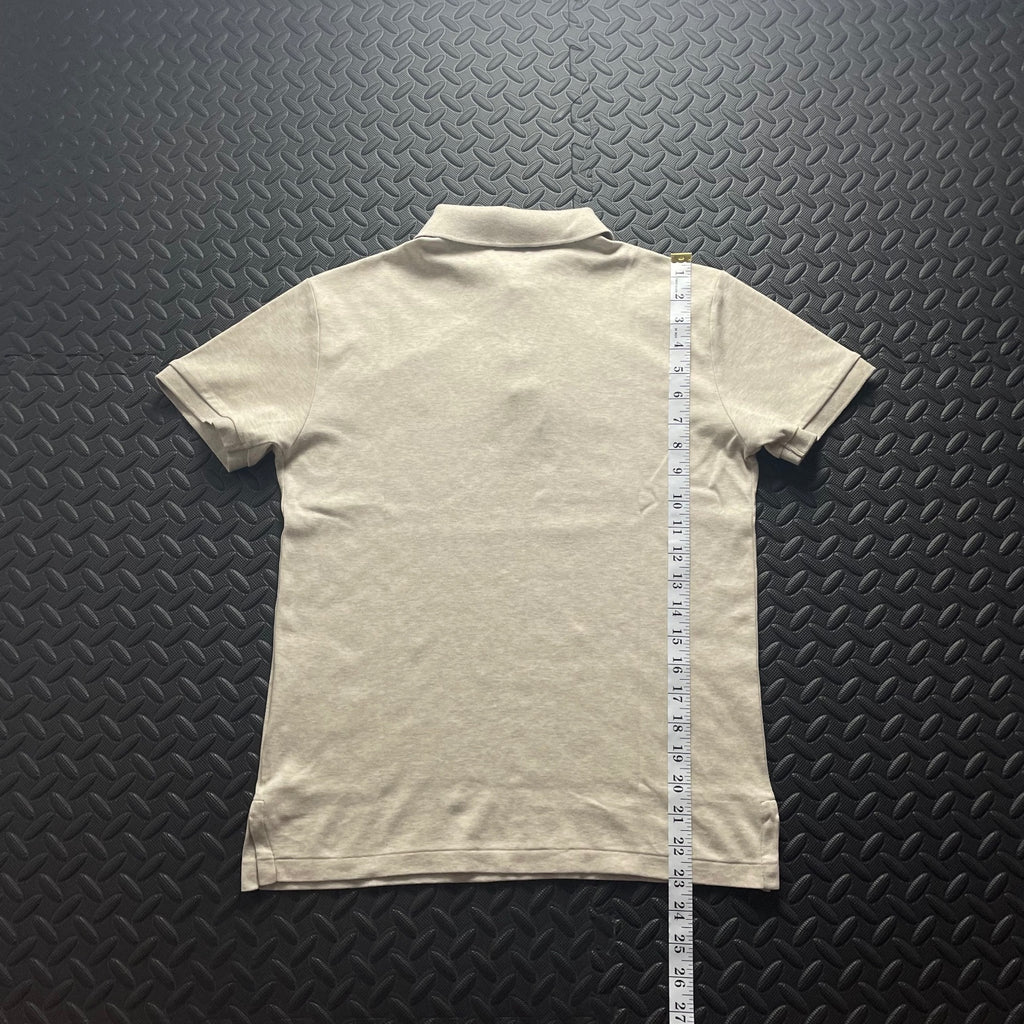 Ralph Lauren Beige Polo Shirt | Men’s Custom Slim Fit XS / 3578