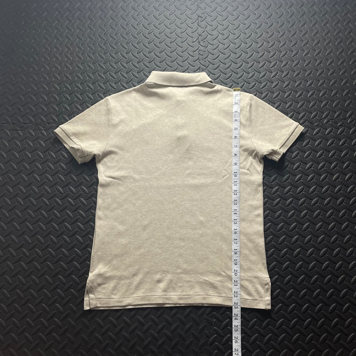 Ralph Lauren Beige Polo Shirt | Men’s Custom Slim Fit XS / 3578