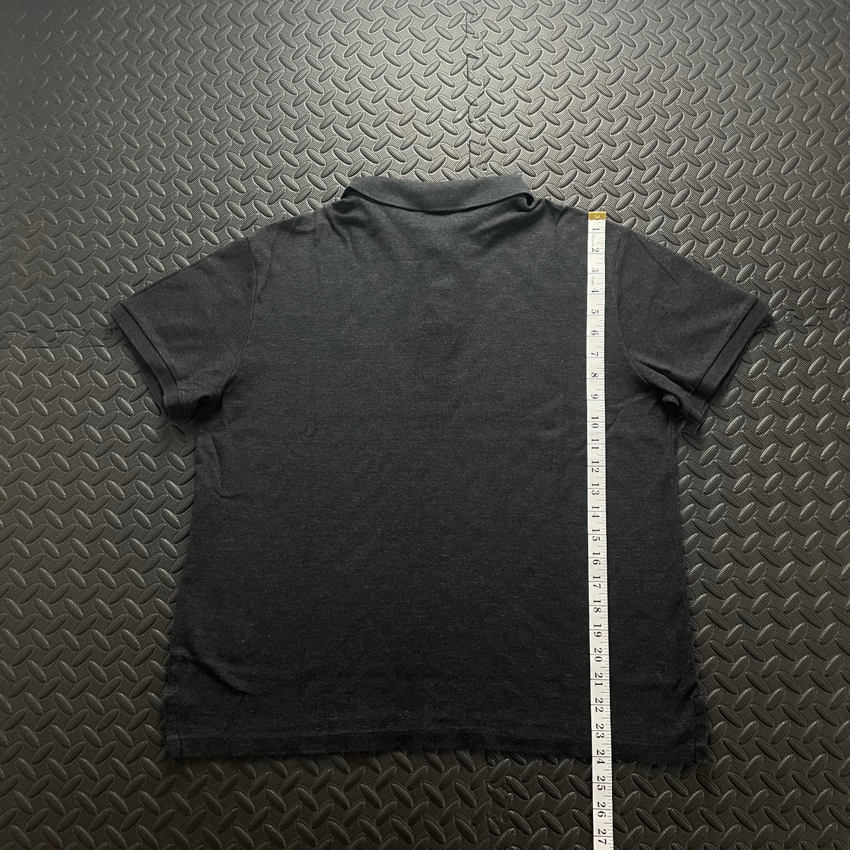 Ralph Lauren Grey Polo Shirt | Men’s Custom Slim Fit L / 3697