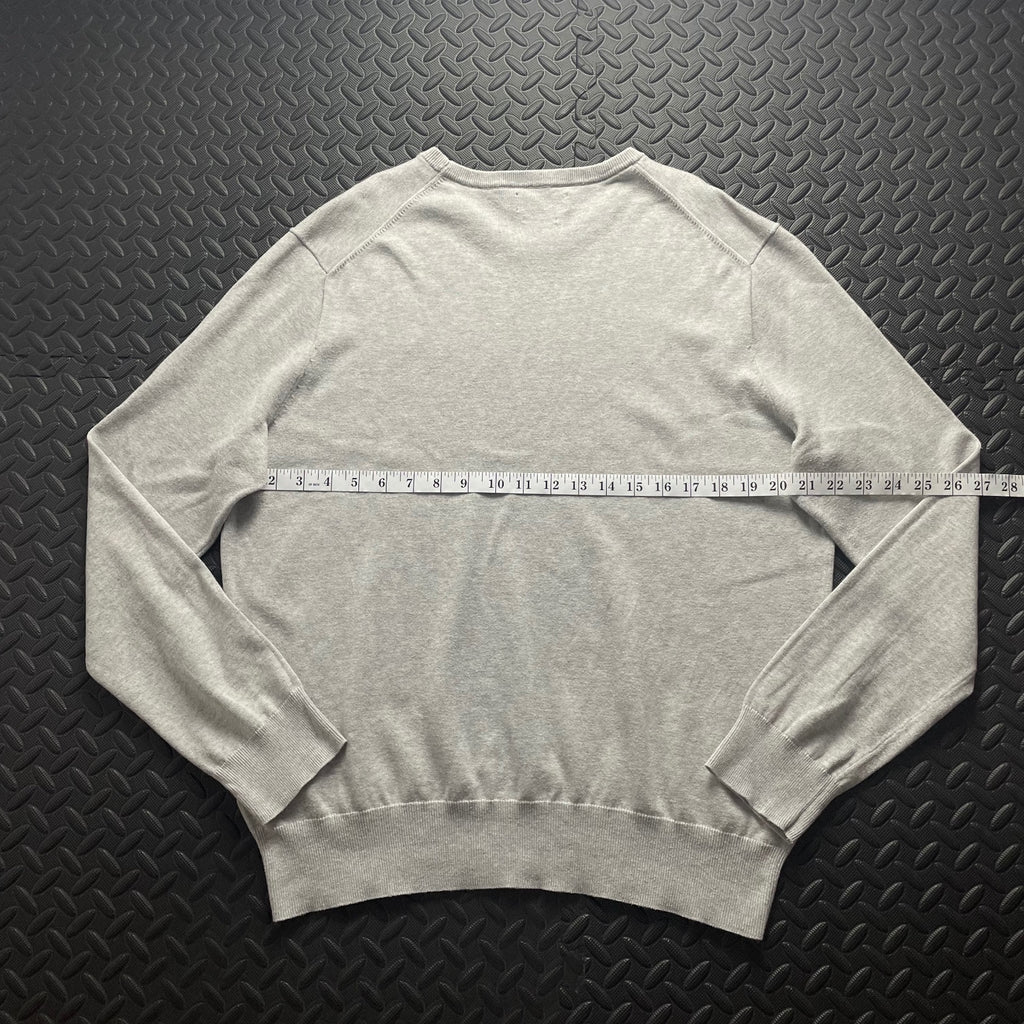 Ralph Lauren Grey Crewneck Jumper | Men’s Classic Fit L / 3779