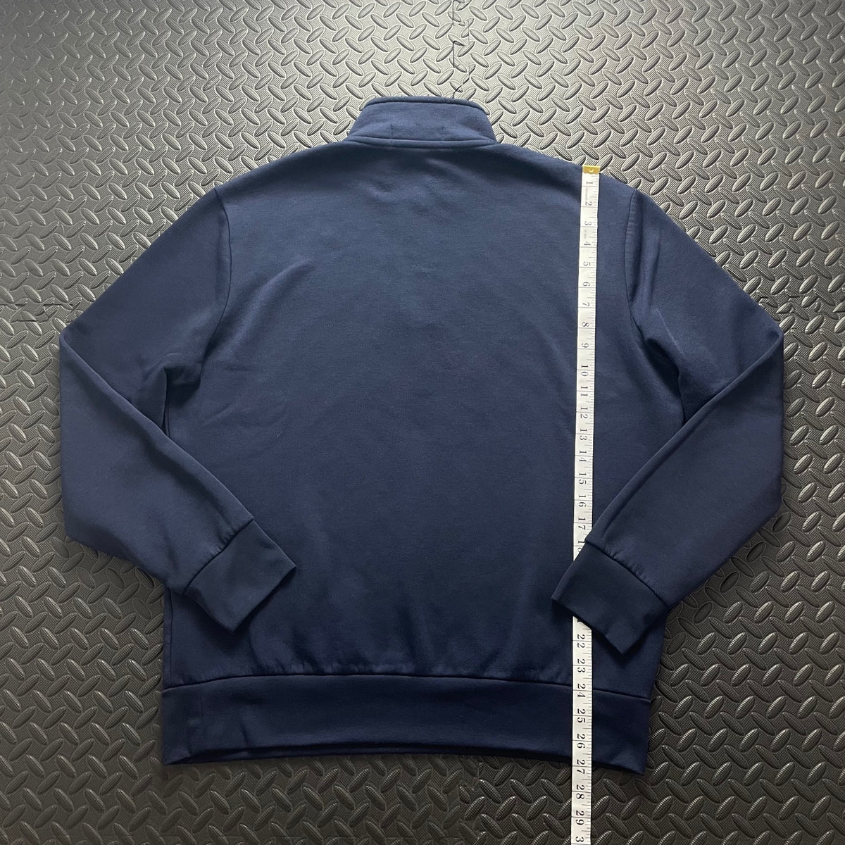 Ralph Lauren Navy 1/4 Zip Sweatshirt | Men’s Classic Fit L / 3728