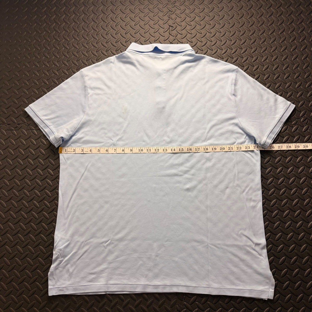 Ralph Lauren Light Blue Polo Shirt | Men’s Slim Fit XXL / 3855