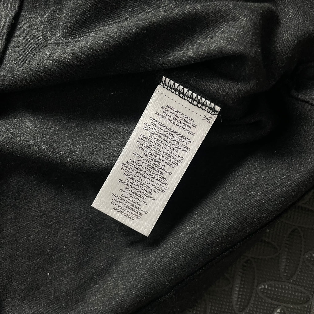 Ralph Lauren Charcoal Black Polo Shirt | Men’s Custom Slim Fit L / 3609