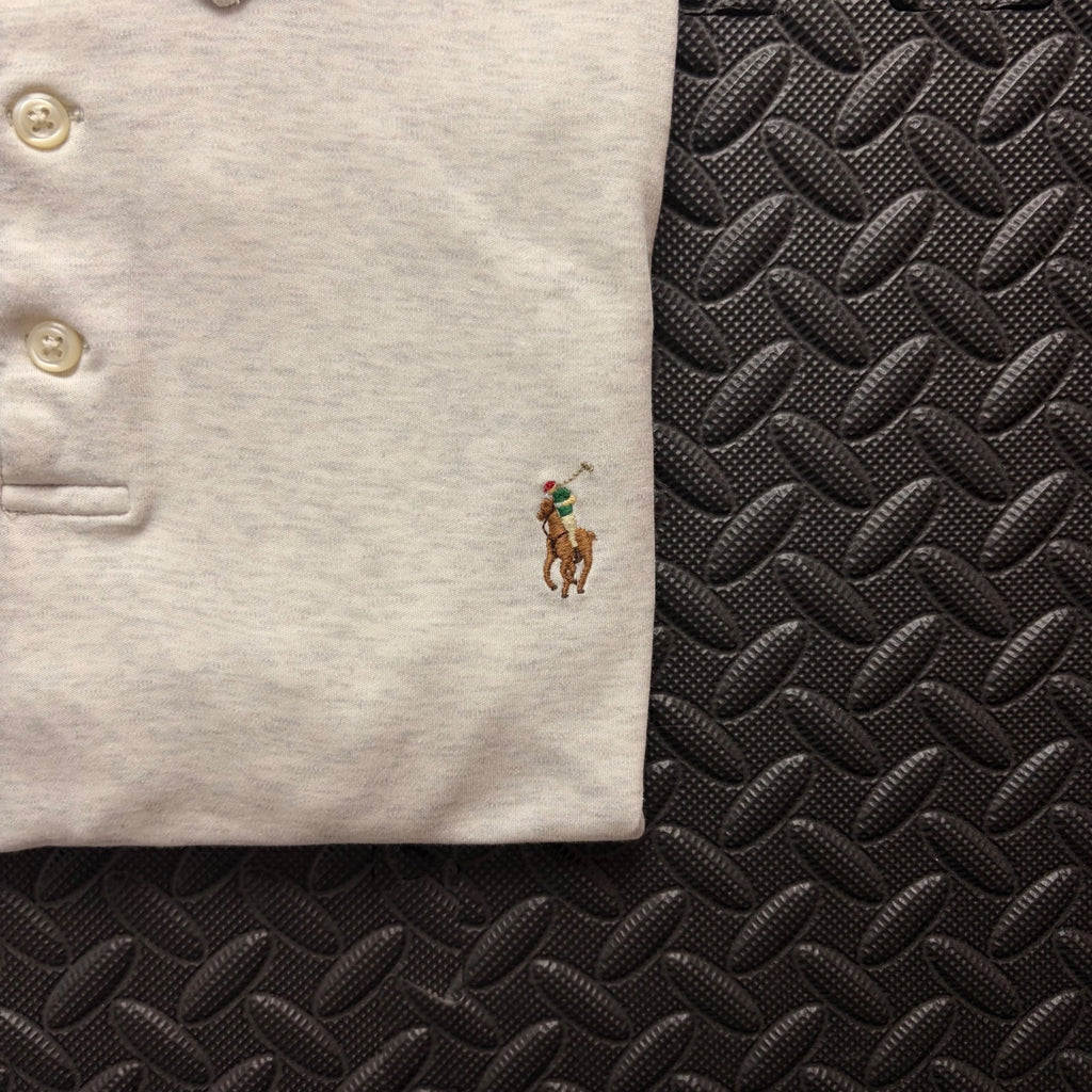Ralph Lauren Cream Polo Shirt | Men’s Slim Fit M / 3837