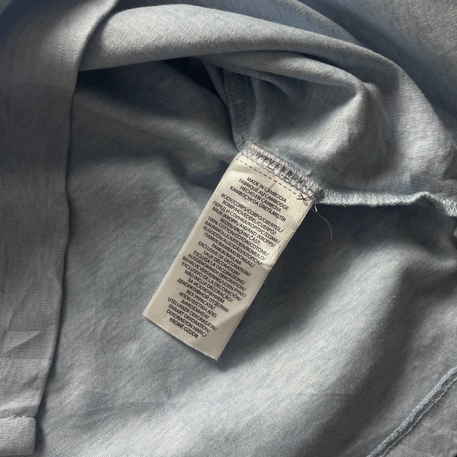 Ralph Lauren Light Blue Polo Shirt | Men’s Custom Slim Fit M / 3396