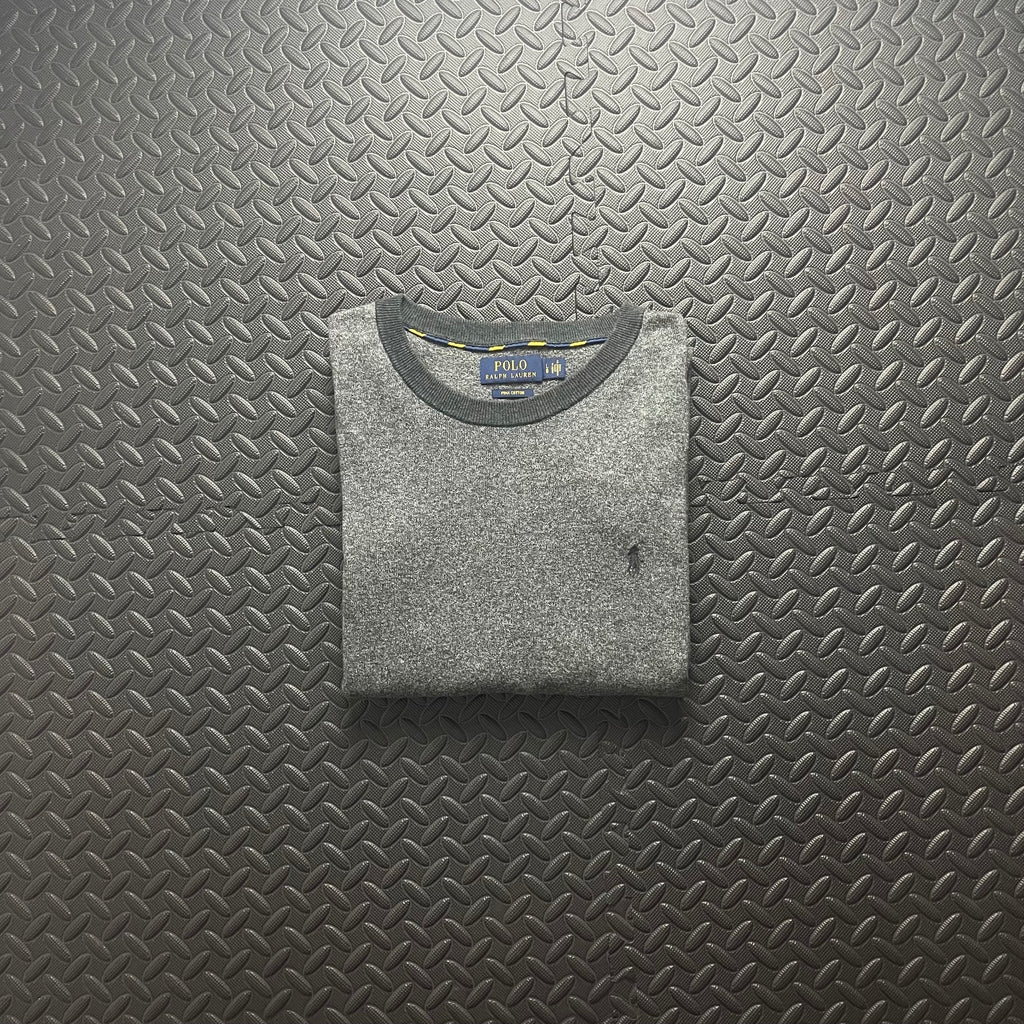 Ralph Lauren Grey Crewneck Jumper | Men’s Classic Fit L / 3776