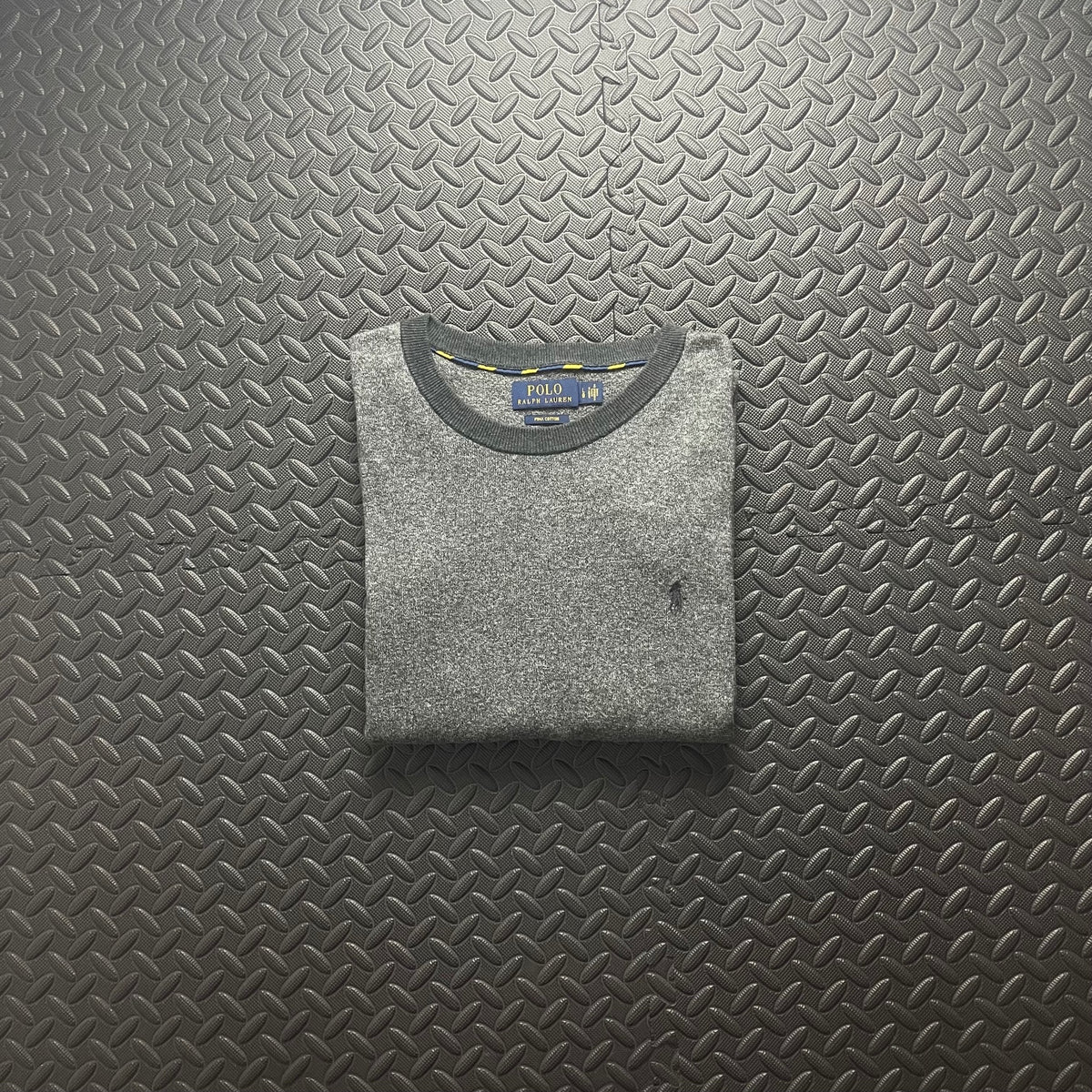 Ralph Lauren Grey Crewneck Jumper | Men’s Classic Fit L / 3776