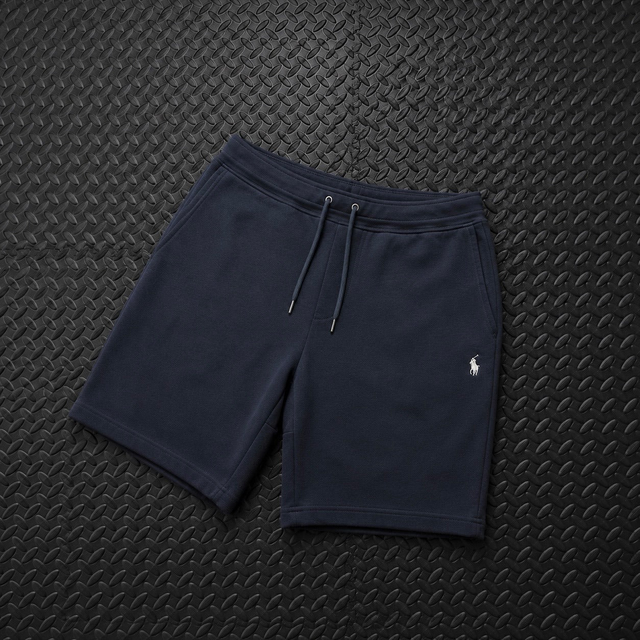 Ralph Lauren Navy Shorts | Men’s M | Jogger Double Knit
