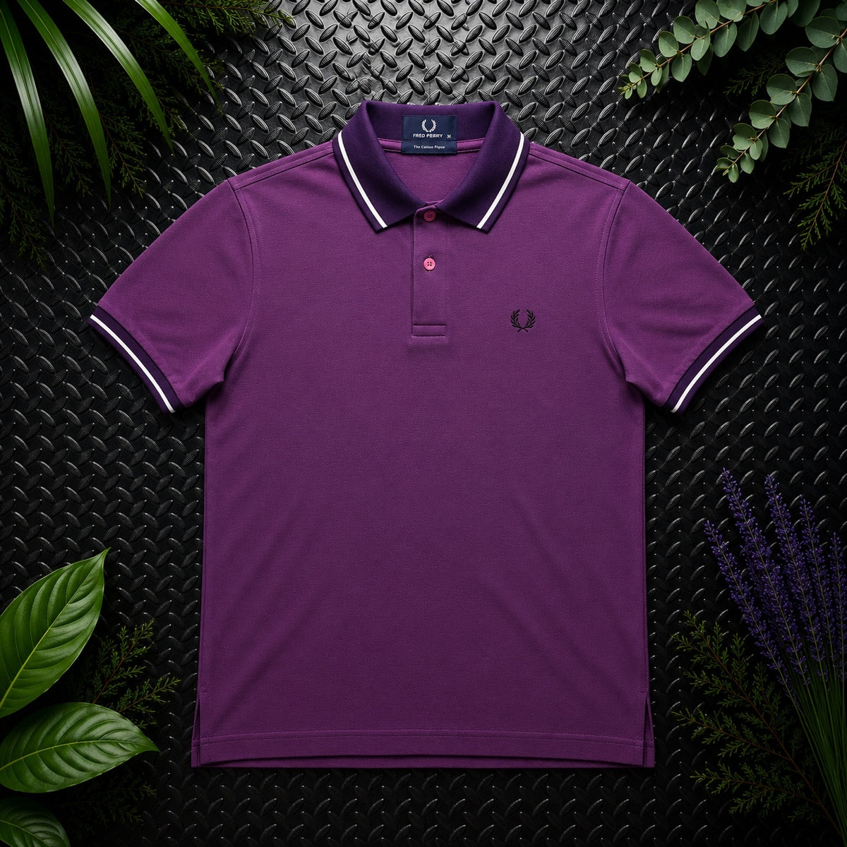 Fred Perry Purple Polo Shirt | Men’s XS