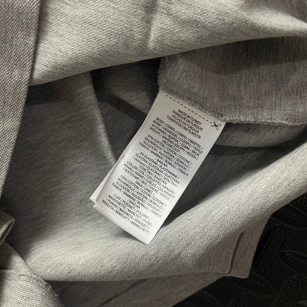 Ralph Lauren Grey 1/4 Zip Polo Shirt | Men’s Custom Slim Fit S / 3664