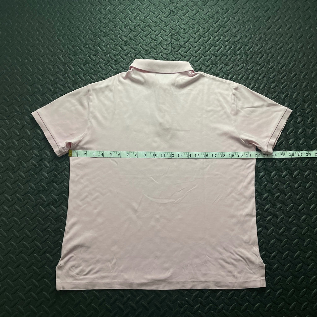 Ralph Lauren Rose Pink Polo Shirt | Men’s Slim Fit L / 3435