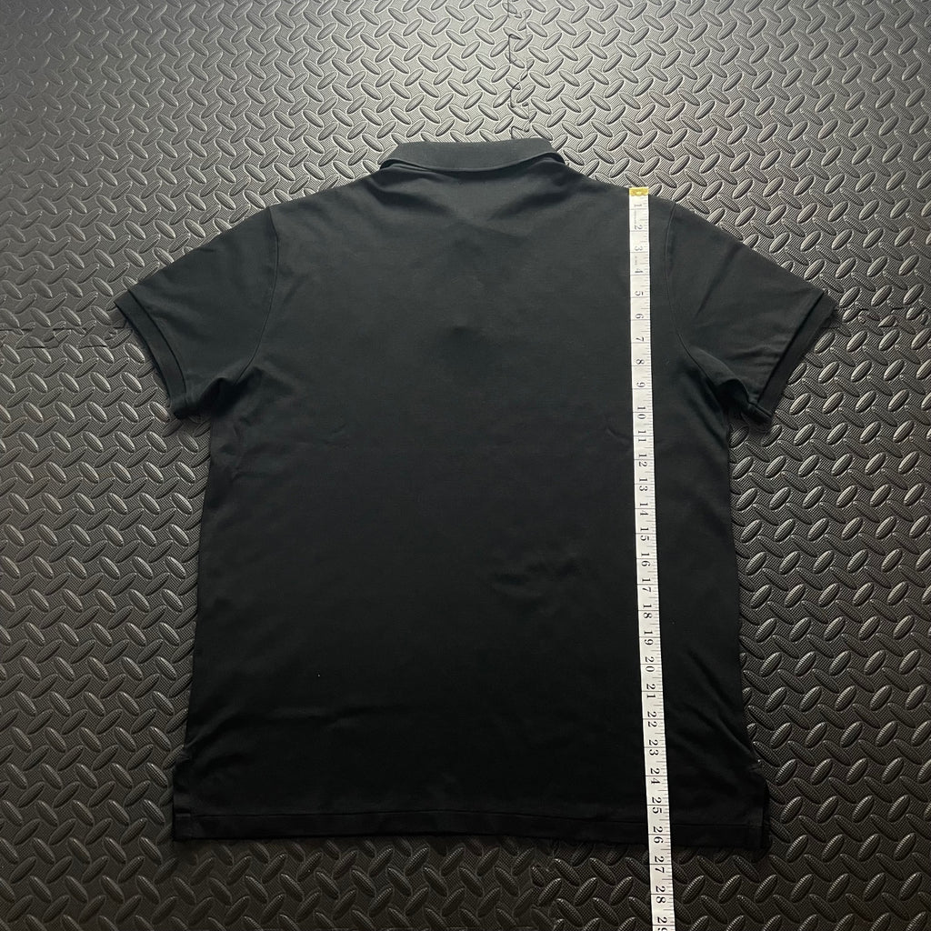 Ralph Lauren Black Polo Shirt | Men’s Custom Slim Fit L / 3758
