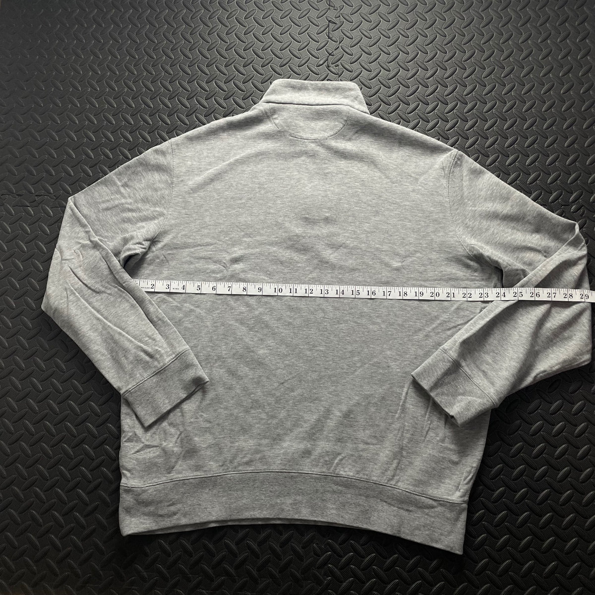 Ralph Lauren Grey 1/4 Zip Jumper | Mens Classic Fit L / 3732