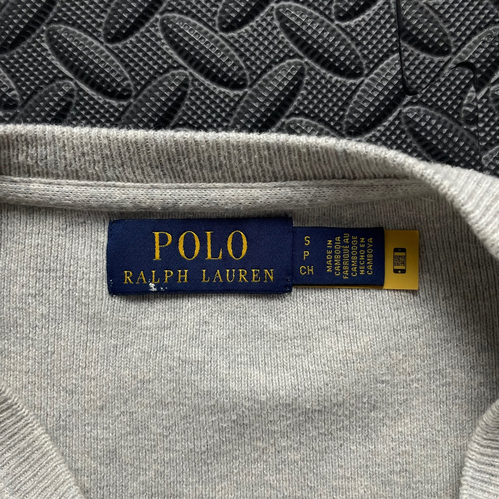 Ralph Lauren Cream Crewneck Jumper | Men’s Classic Fit S / 3770