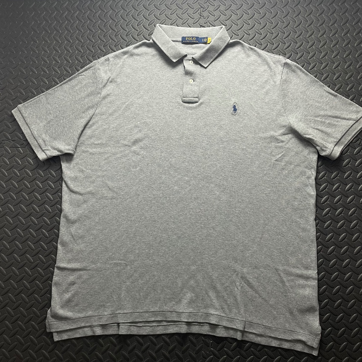 Ralph Lauren Grey Polo Shirt | Men’s Classic Fit XL / 3744