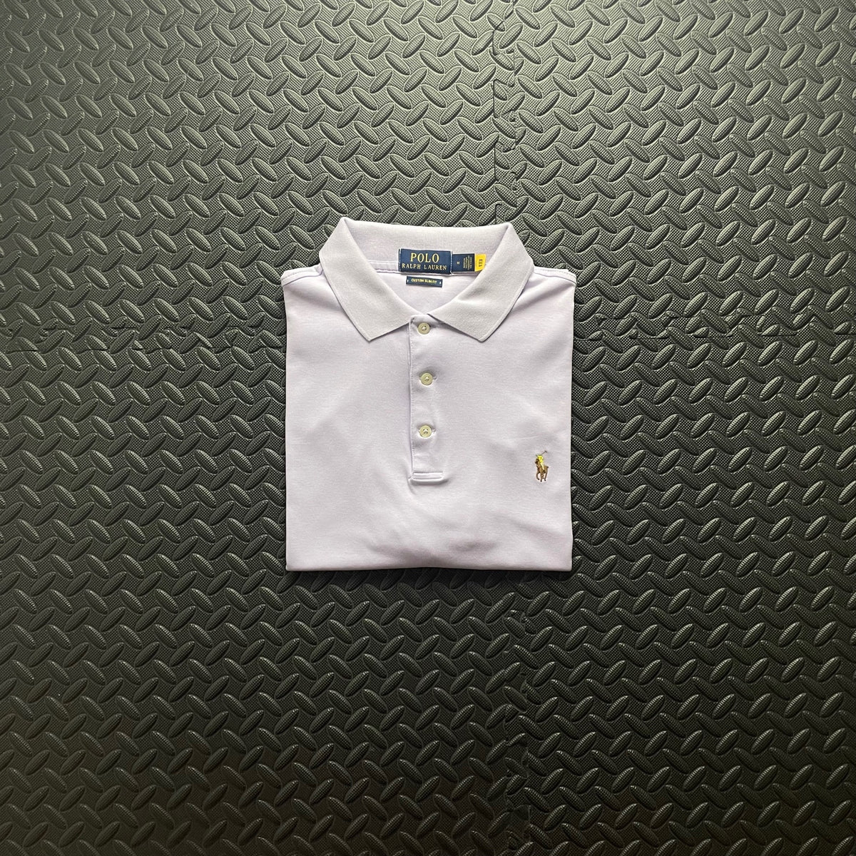 Ralph Lauren Lilac Polo Shirt | Men’s Custom Slim Fit M / 3630