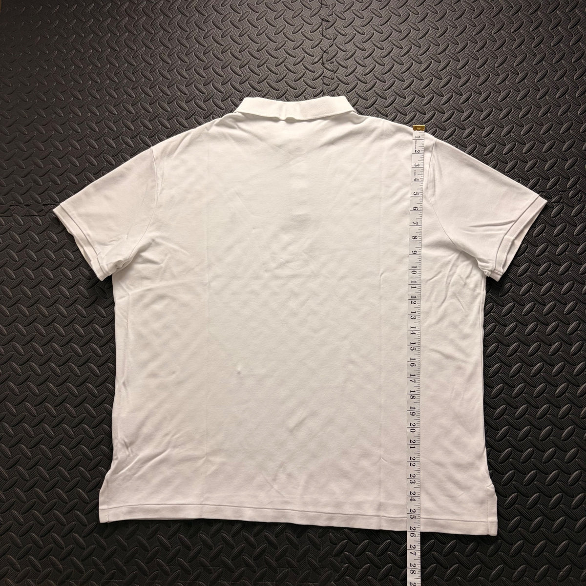 Ralph Lauren White Polo Shirt | Men’s Custom Slim Fit XL / 3862